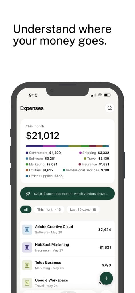 Understand where your money goes